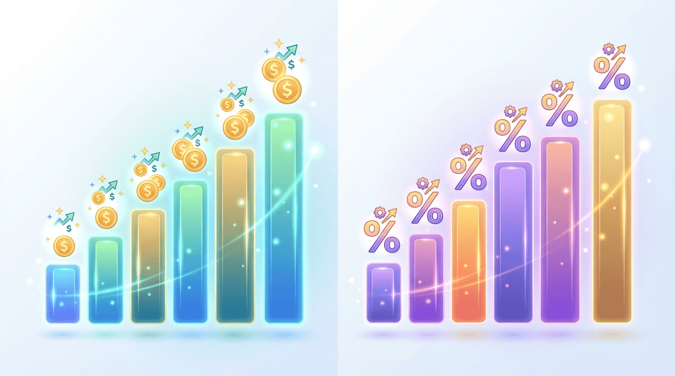 Ação vs Renda Fixa