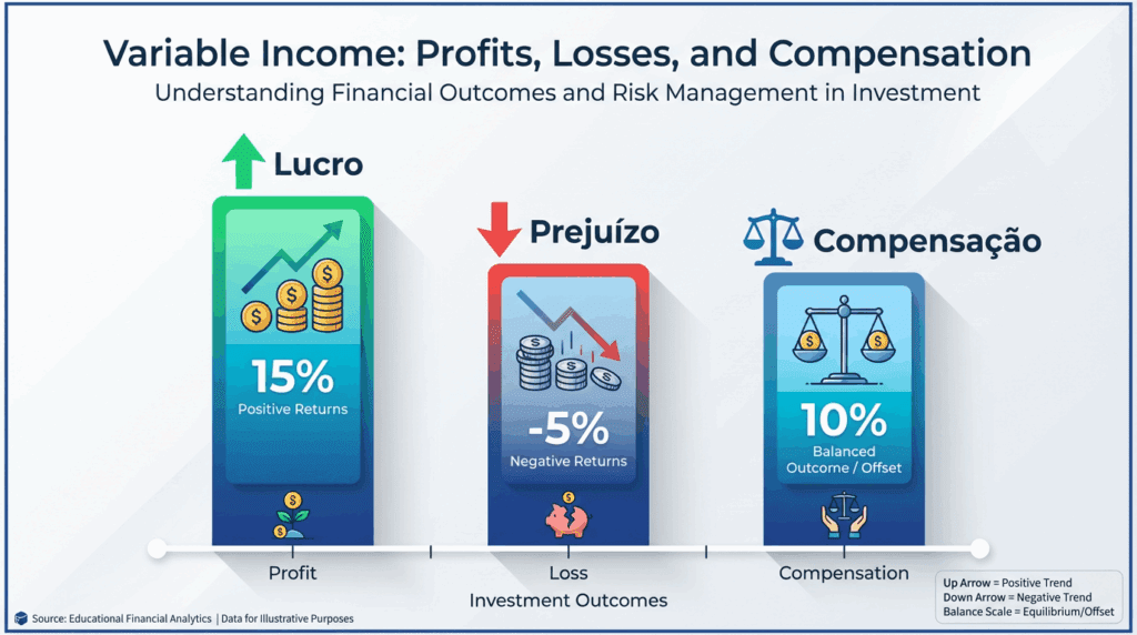 Lucro prejuizo e compensação