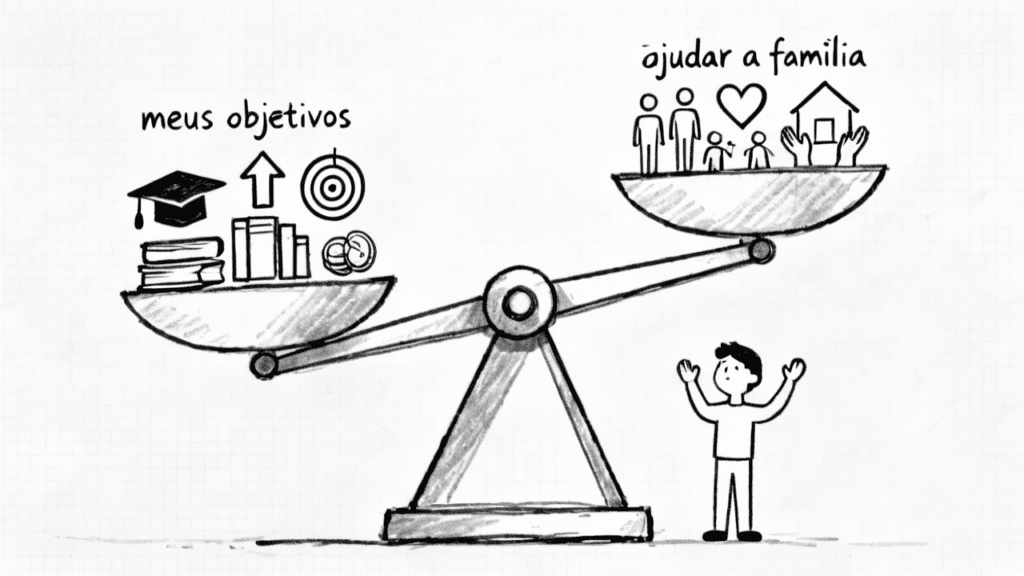 Equilibrio entre objetivos e familia