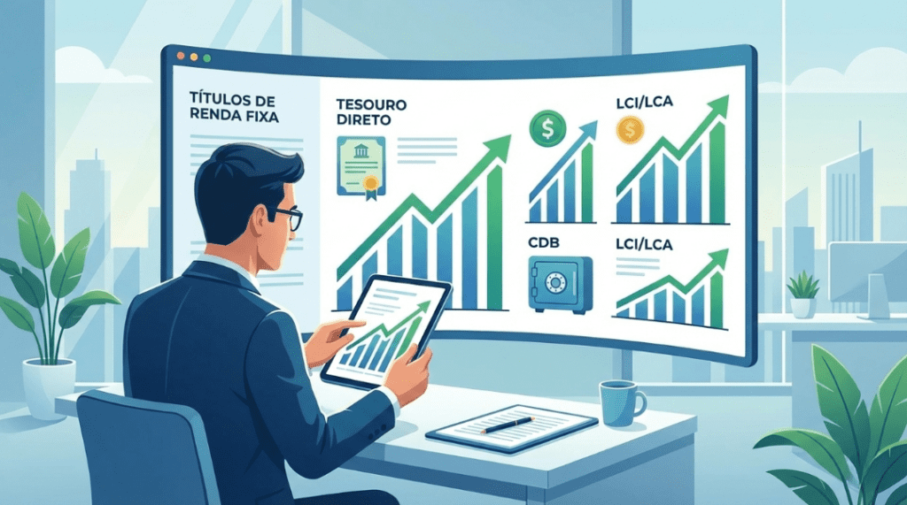 como ganhar dinheiro com renda fixa: renda fixa