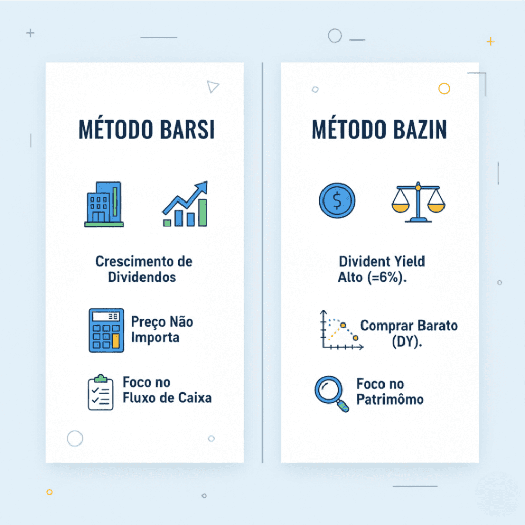 comparativo barsi x bazin