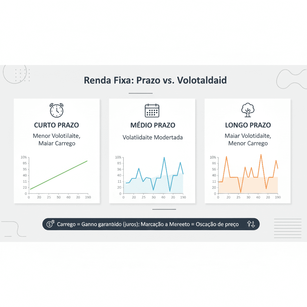 renda fixa, prazo e volatilidade