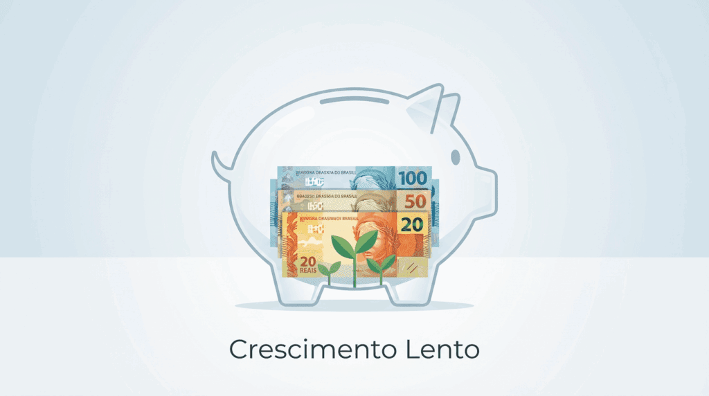 Imagem ilustrativa da poupança mostrando quanto rende 10 mil reais