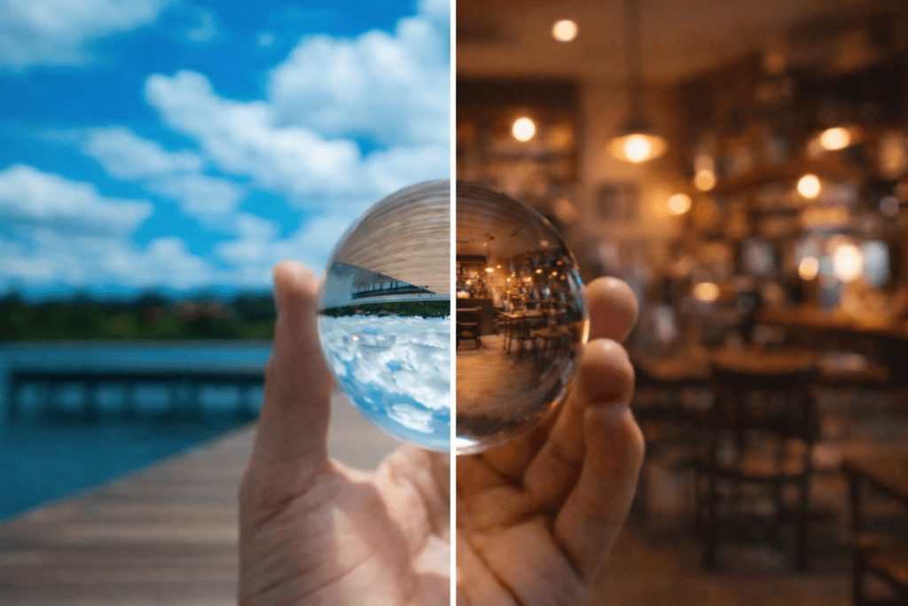 ChatGPT Images GPT Image 1.5: alteração de fundo com prompt