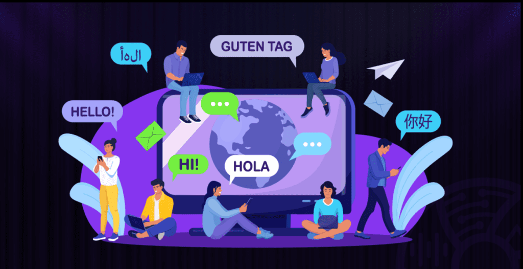 Aprender idiomas com rede de segurança