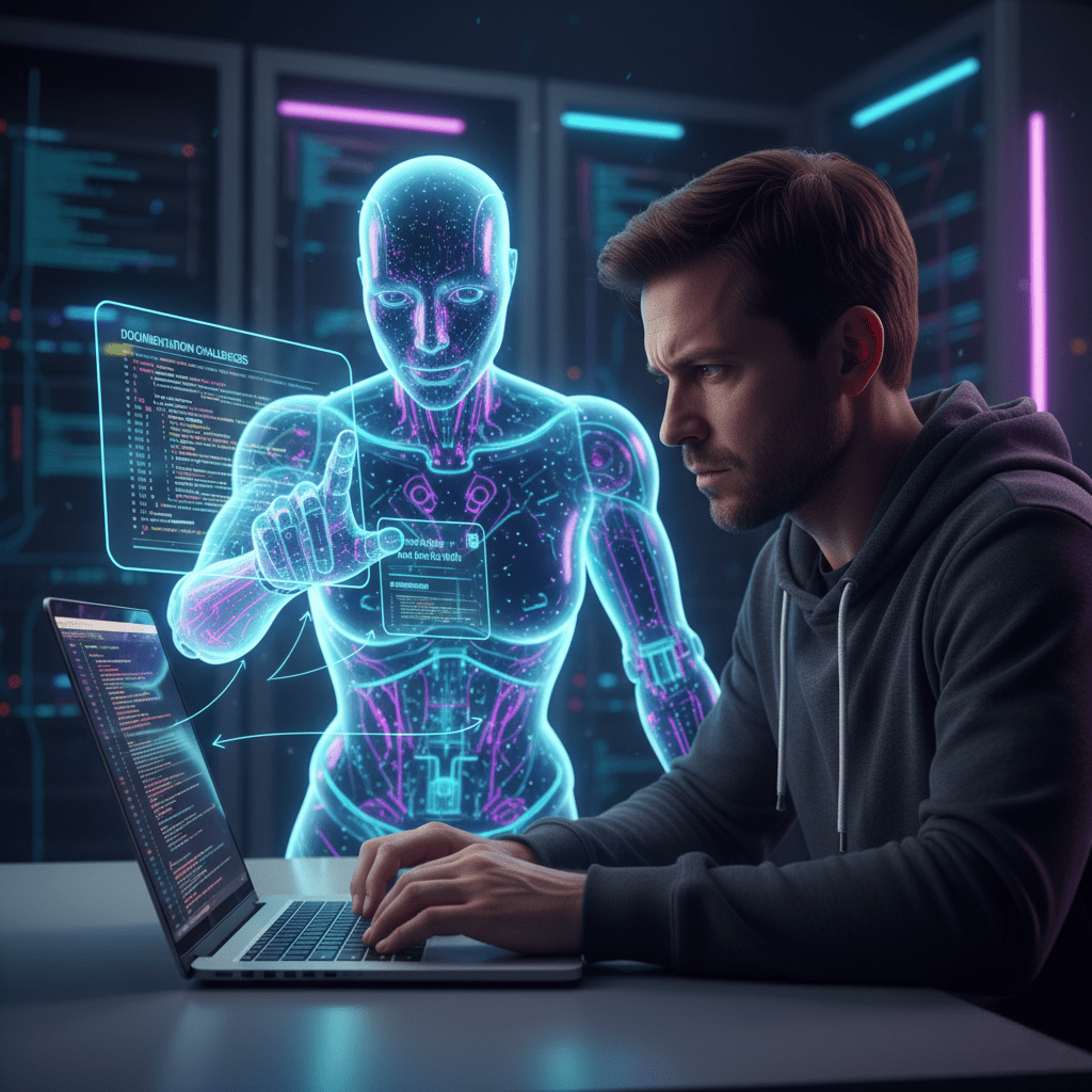 desafio do desenvolvedor e colaboração de assistente de IA