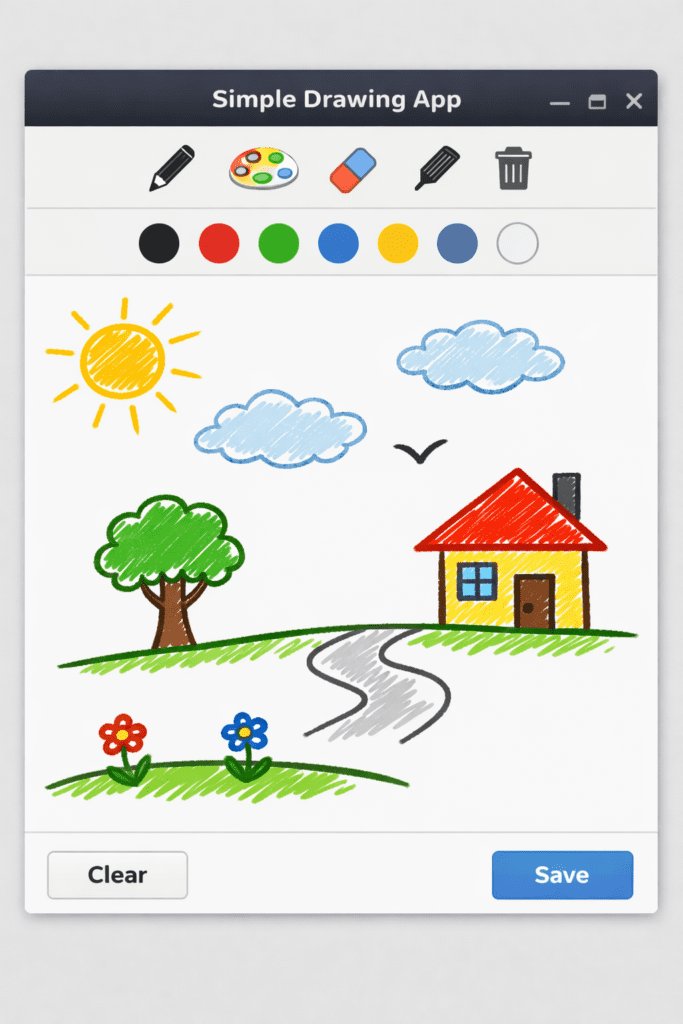 desenho print de ferramenta feita pelo codex app